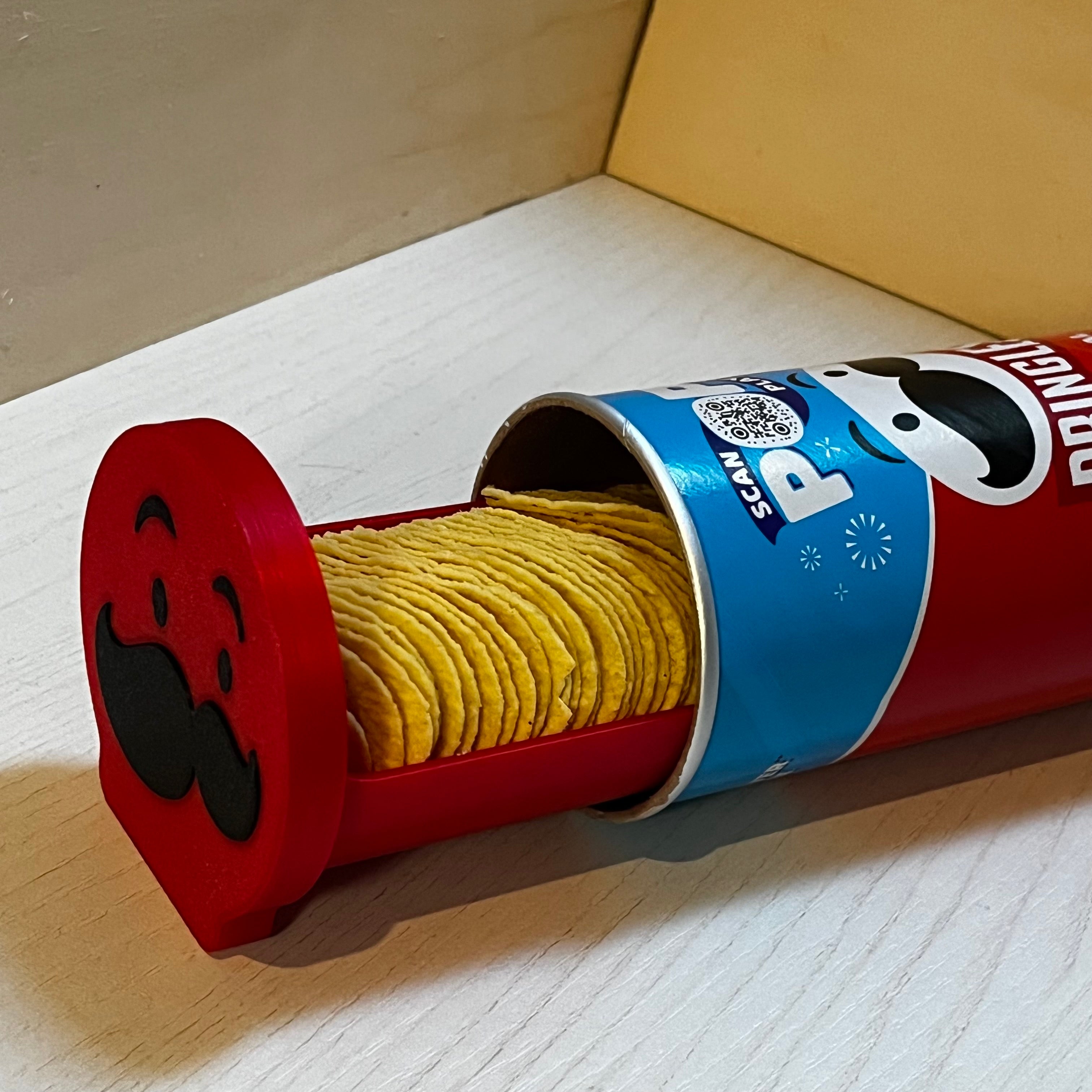 Supporto vassoio tubo patatine (Pringles)